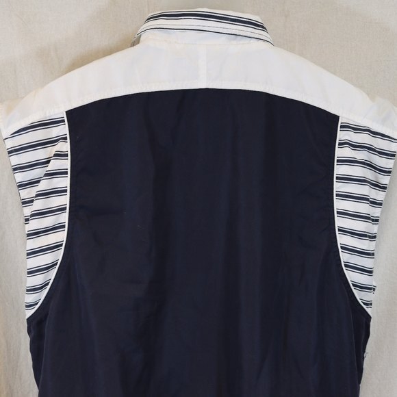 K Swiss Navy Blue Windbreaker Vest XL - Picture 10 of 12